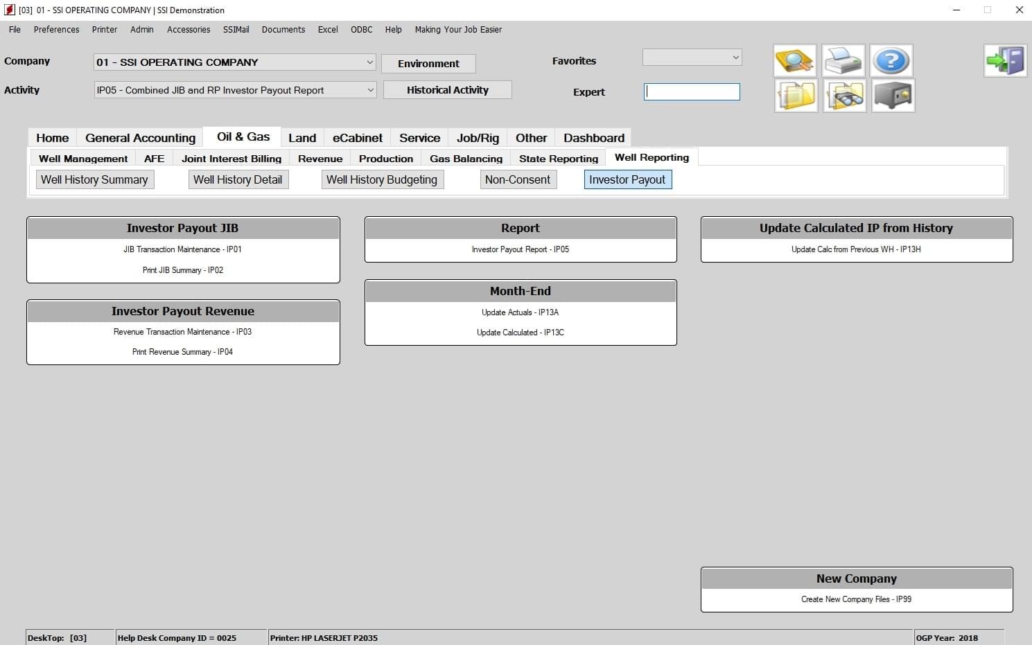 oil and gas production software