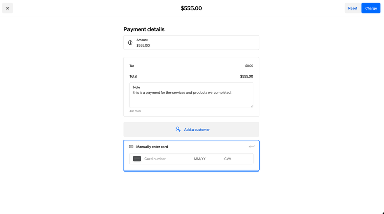 Square Payment Processing