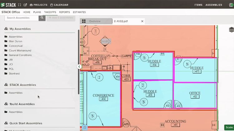 STACK Estimating and Takeoff